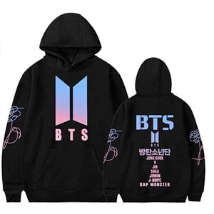 Black BTS Hoodie